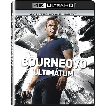 Blu-ray film UHD Blu-ray + Blu-ray Bourneovo ultimátum (2007) 2 disky