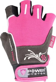 Fitness rukavice Power System Womans Power růžové
