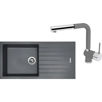 Granitový dřez Sinks set dřez Perfecto 1000 + baterie Mix 3 P