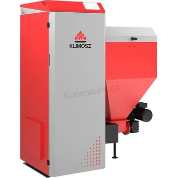 Kotel Klimosz LE 30 (Ocelový kotel se zásobníkem - retortový hořák)