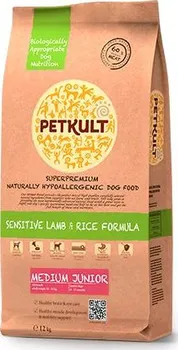 Krmivo pro psa Petkult Dog Junior Medium Lamb/Rice