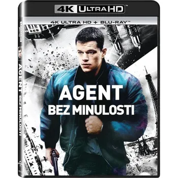 UHD Blu-ray + Blu-ray Agent bez minulosti (2002) 2 disky Blu-ray film UHD Blu-ray + Blu-ray Agent bez minulosti (2002) 2 disky