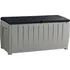 Zahradní úložný box Keter Novel 340 l šedý/černý