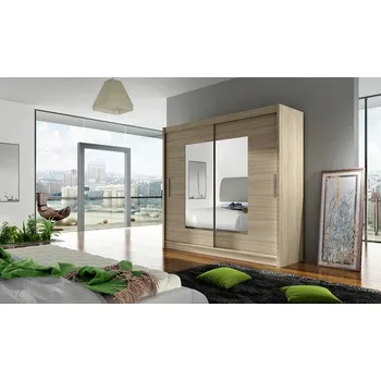 Šatní skříň Falco Skříň Berger VII, dub sonoma