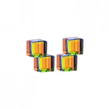 Náušnice Preciosa Crystal Cubes 6063 41