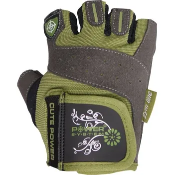 Fitness rukavice Power System Cute Power Khaki