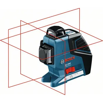 Měřící laser BOSCH GLL 3-80 P + BS 150