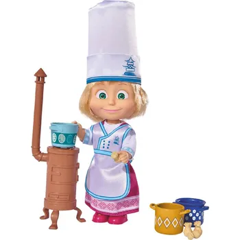 Panenka Simba Máša a medvěd Máša kuchařka