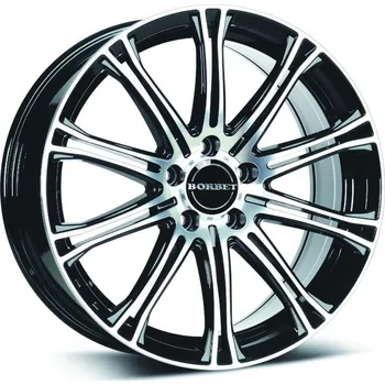 Borbet CW1 Black Polish 8x18 5x114,3 ET40 Alu kolo Borbet CW1 Black Polish 8x18 5x114,3 ET40