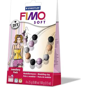 Modelovací hmota Staedtler Fimo soft diy šperková sada Korál