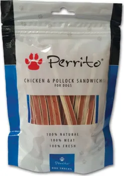 Pamlsek pro psa Perrito Chicken/Pollock Sandwich pro psy 100 g