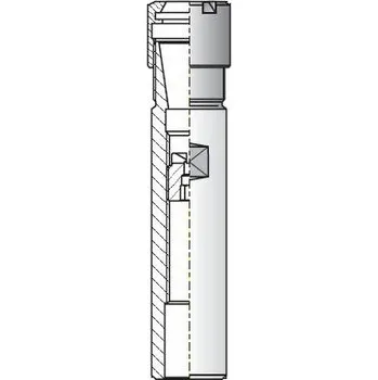 Svěrák DIN1835 Kleštinový upínač D16xER16-160 (7812) (DIN1835 Kleštinový upínač D16xER16-160)