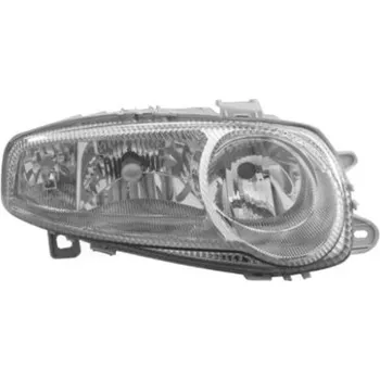 Přední světlomet Pravé přední světlo Alfa Romeo 147 (937) 00-04 STŘÍBRNÉ