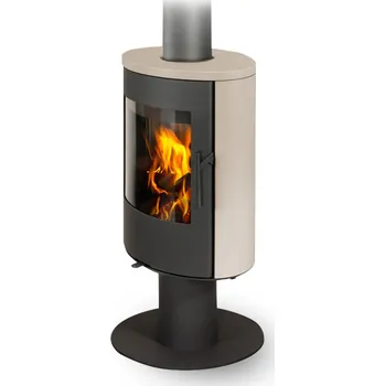 Krbová kamna ROMOTOP EVORA T 01 keramika champagne 30301