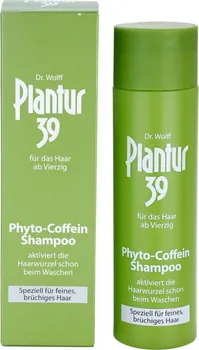 Šampon Recenze Dr. Wolff Plantur 39 Fyto-kofeinový šampon pro jemné vlasy 250