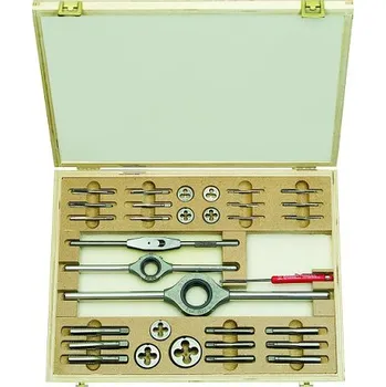 Závitořezný nástroj Sada závitořezných nástrojů HSSE/VA M3-M12 (M1-D) (Sada závitořezných nástrojů HSSE/VA M3-M12)