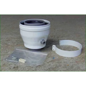 Kouřovod ARISTON Adaptér redukovaný z prům. 60/100 na prům. 80/125, bez sběrače kondenzátu