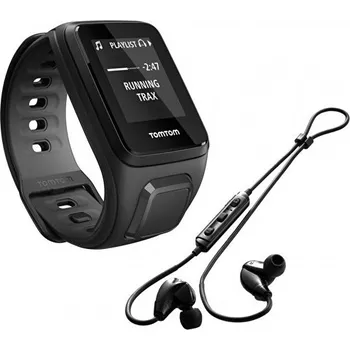 Sporttester Tomtom Spark Fit Cardio + Music + HP černý
