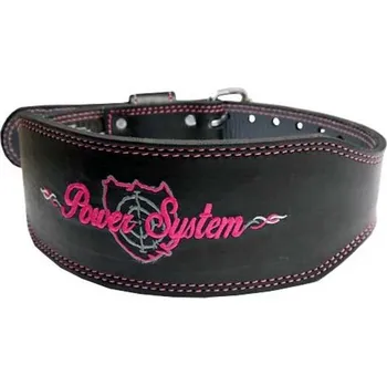 Opasek na cvičení Power System Opasek Bella Power černý