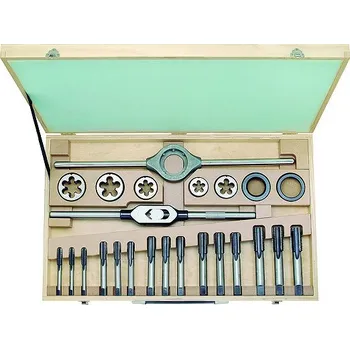 Závitořezný nástroj Sada závitořezných nástrojů HSS UNC1/2-UNC1 (UNC 2) (Sada závitořezných nástrojů HSS UNC 1/2-1)