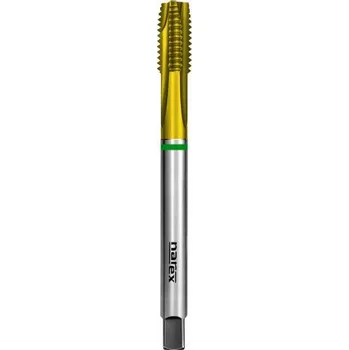 Závitořezný nástroj DIN376-3710-M14 TiN HSSE/VA přímá s lam. (Závitník-přímá drážka s lamačem ISO2 HSSE TiN M14x2,0)