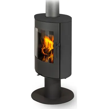 Krbová kamna ROMOTOP EVORA T 01 keramika černá matná 49400