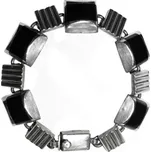 Stříbrný náramek s kameny