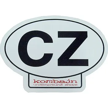 Samolepicí dekorace na vozidlo Czech Republic nálepka