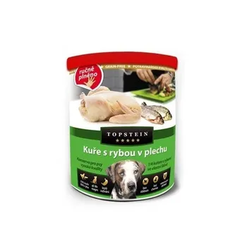 Krmivo pro psa Topstein kuře s rybou v plechu