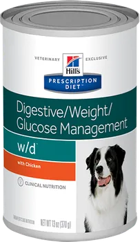 Krmivo pro psa Hill's Prescription Diet Canine w/d konzerva 370 g