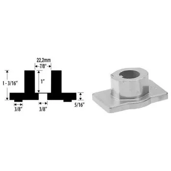 Unašeč nože Husqvarna Jet 49, Jet 50, Jet 51, LC153, 5521P | Nac | Partner P350, P53-550CM, LC146 - shaft 22,2 mm