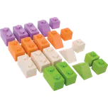 Bigjigs Toys Dřevěné Spojkostky