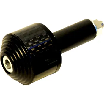 Závažíčka do moto řídítek Oxford Carb Ends 2 černá 13-18 mm pár, koncovky do řídítek