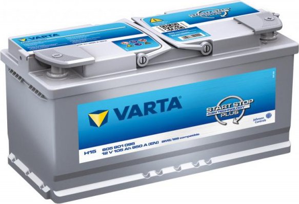Varta Start-Stop Plus AGM H15 105Ah od 5 461 Kč 