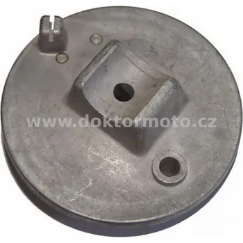 Brzdový komplet Štít přední brzdy - holý