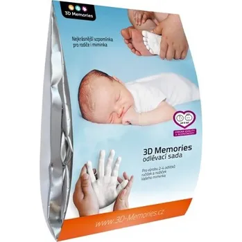 3D Memories 3D odlévací sada baby 200 g