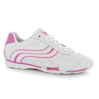 Dámské tenisky Lonsdale Camden Ladies Trainers White/Cerise