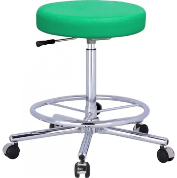 KOVONAX Stolička Form Plus Čalounění: Koženka MEDITAP, Barva látky: MEDITAP 6001, Povrchová úprava (barva): Chrom