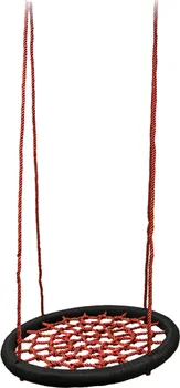 Dětská houpačka MASTER Houpací kruh 85 cm černá/červená