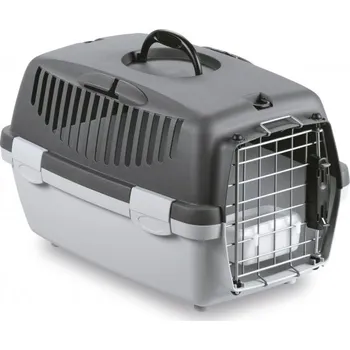 přepravka pro zvíře Stefanplast Gulliver 1 Delux 31 x 32 x 48 cm šedá