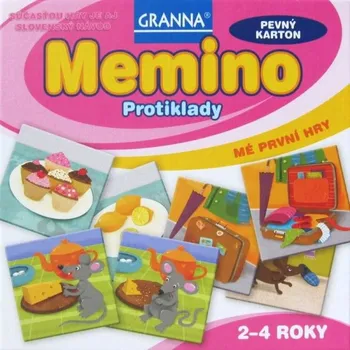 Desková hra Granna Memino protiklady 