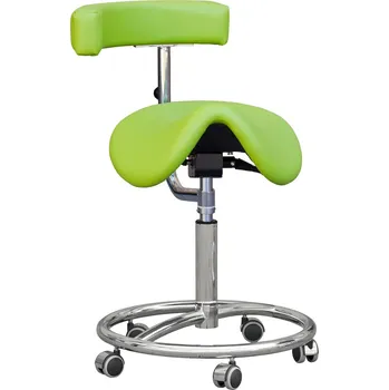 KOVONAX Ordinační stolička Cline K Dental Čalounění: Koženka DOLARO, Barva látky: DOLARO P1, Povrchová úprava (barva): Chrom