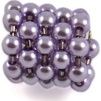 Šátek Spona na šátek 100sp35 - bleděfialová