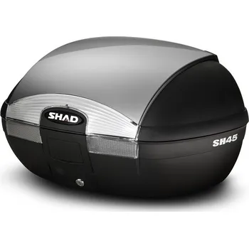 Zavazadlo na motocykl SHAD kryt kufru SH45 silver
