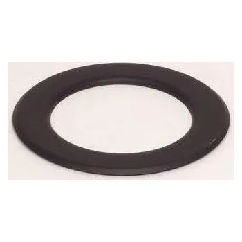 Kouřovod ABX růžice, průměr 150mm (síla 1,5mm) - černá