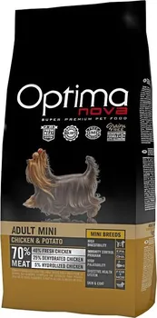 Krmivo pro psa Optimanova Dog Adult Mini Grain Free Chicken/potato