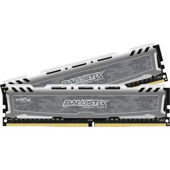 Operační paměť Crucial Ballistix Sport LT Sport Grey 8GB (2x4GB) DDR4 2400MHz CL16