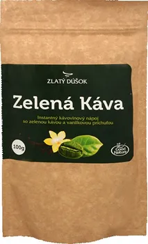 Káva Good Nature Zlatý doušek Zelená káva s vanilkou 100 g