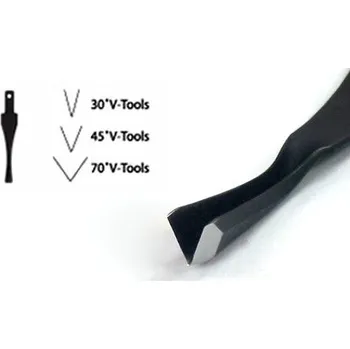 Dláto Ostří kozí noha 70° - 3mm (1/8") SK603