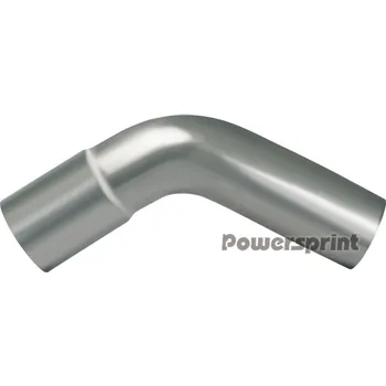 Zadní díl výfuku Powersprint nerezové výfukové koleno 60°, vnější průměr 80 mm, délka 600 mm